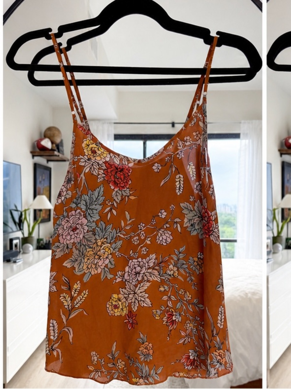 Wilfred 100% Silk Floral Camisole 🌸